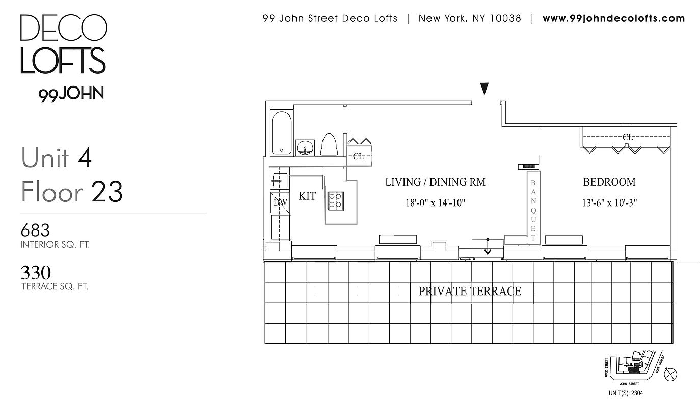 99 John Street 2304