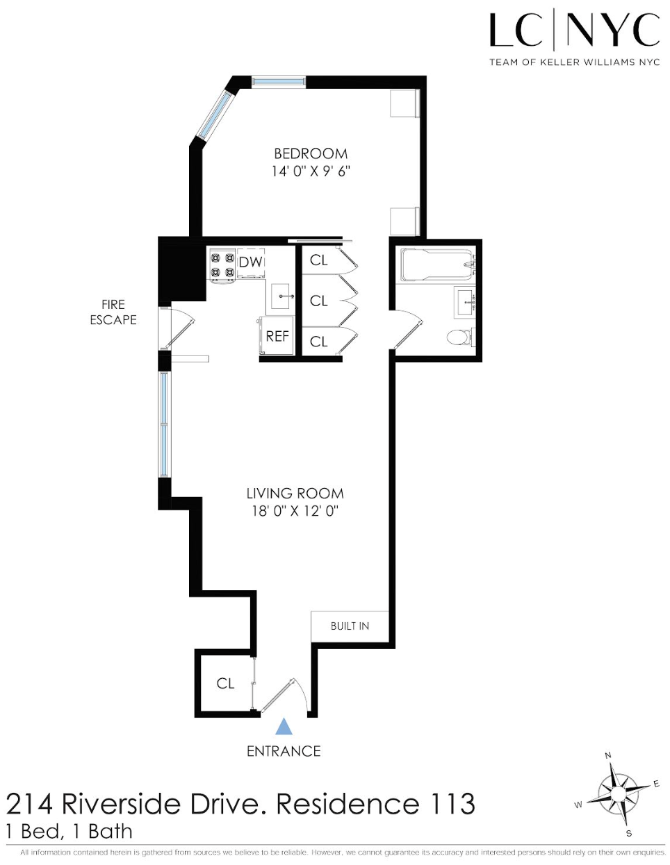 214 Riverside Drive 113