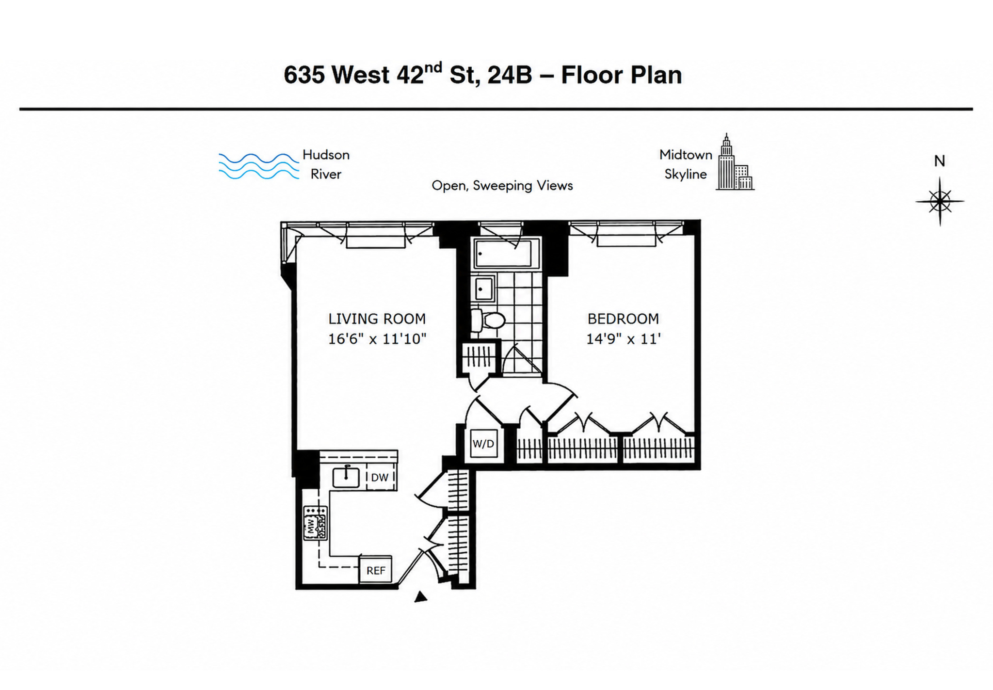 635 W 42nd Street 24B