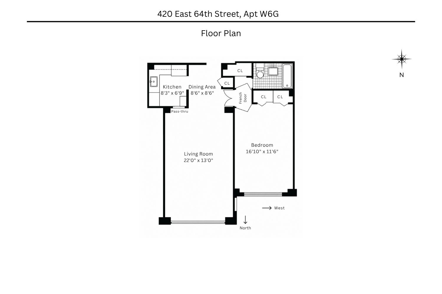 420 E 64th Street W6G