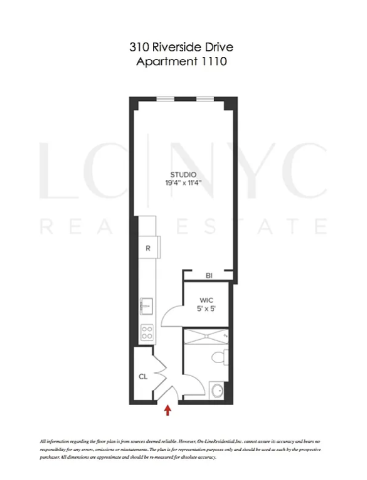 310 Riverside Drive 1110