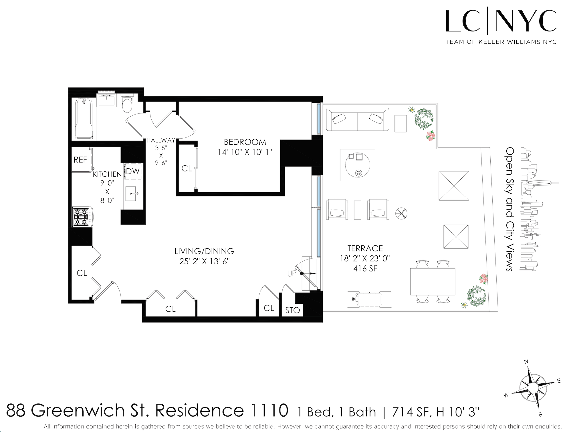88 Greenwich Street 1110
