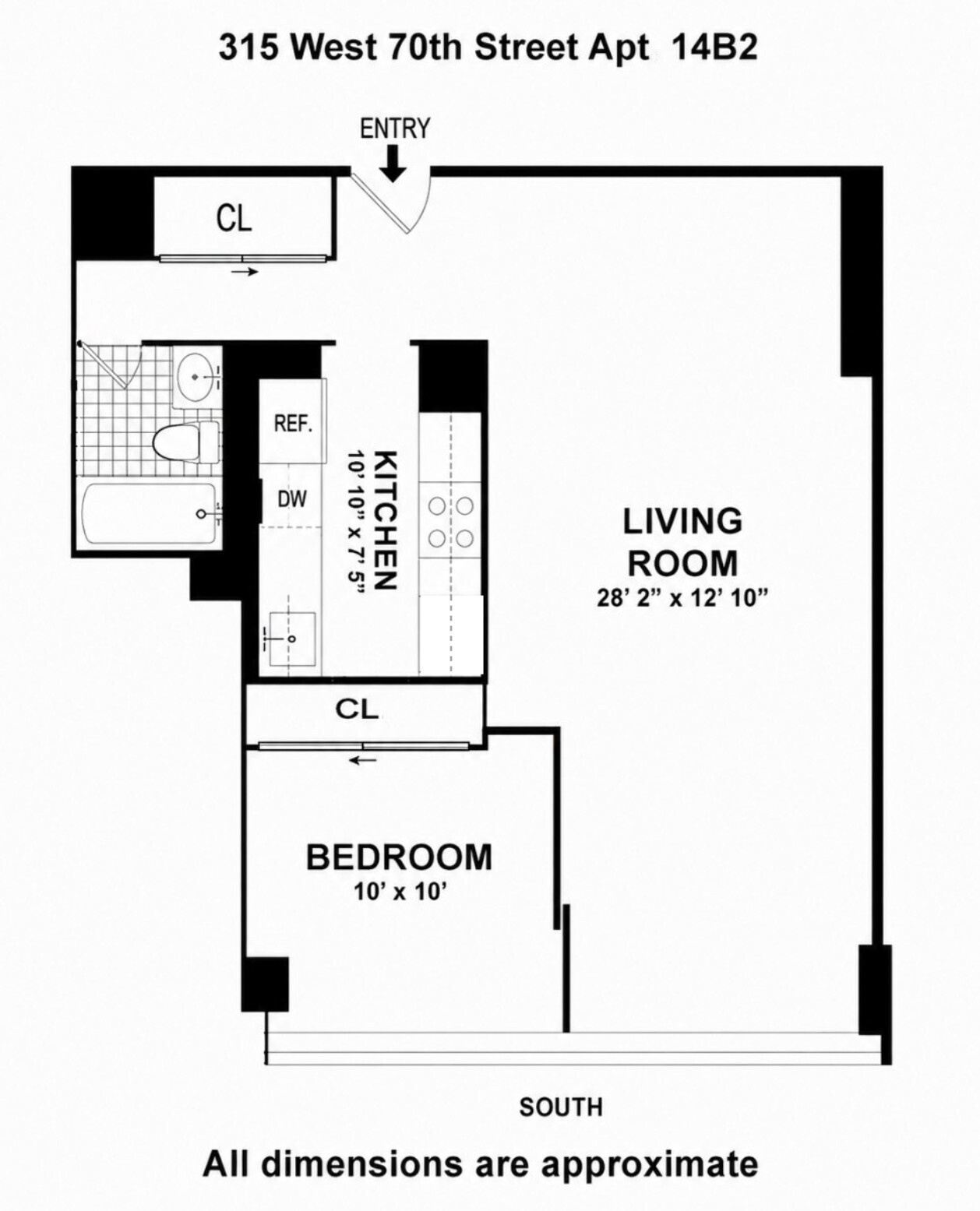 315 W 70th Street 14B2