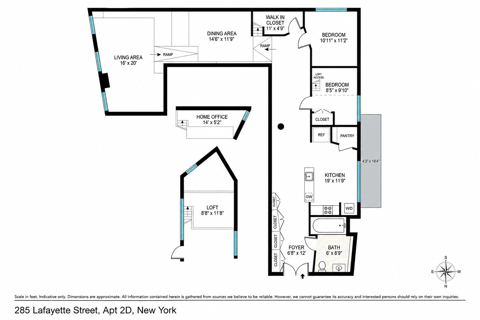 285 Lafayette Street 2D