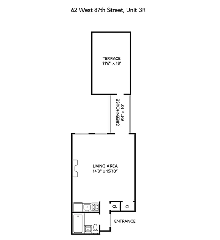 62 W 87TH Street 3R