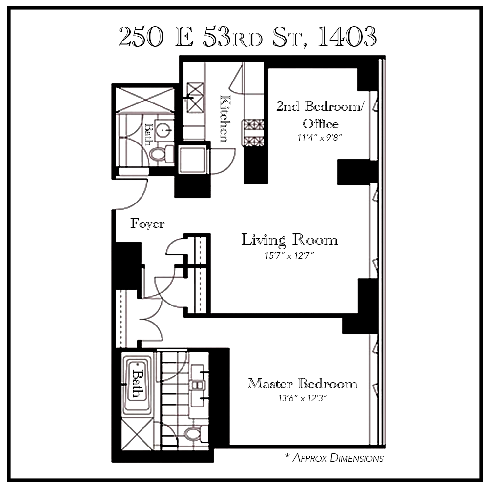 250 E 53RD Street 1403