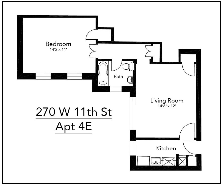 270 W 11TH Street 4E