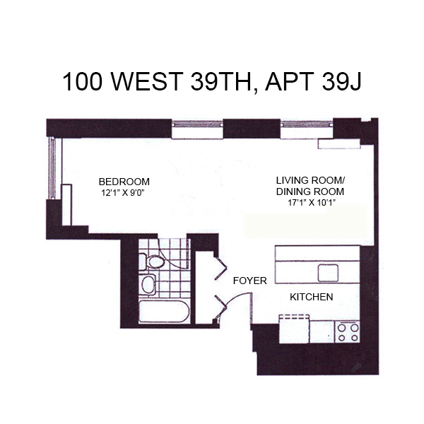 100 W 39TH Street 39J
