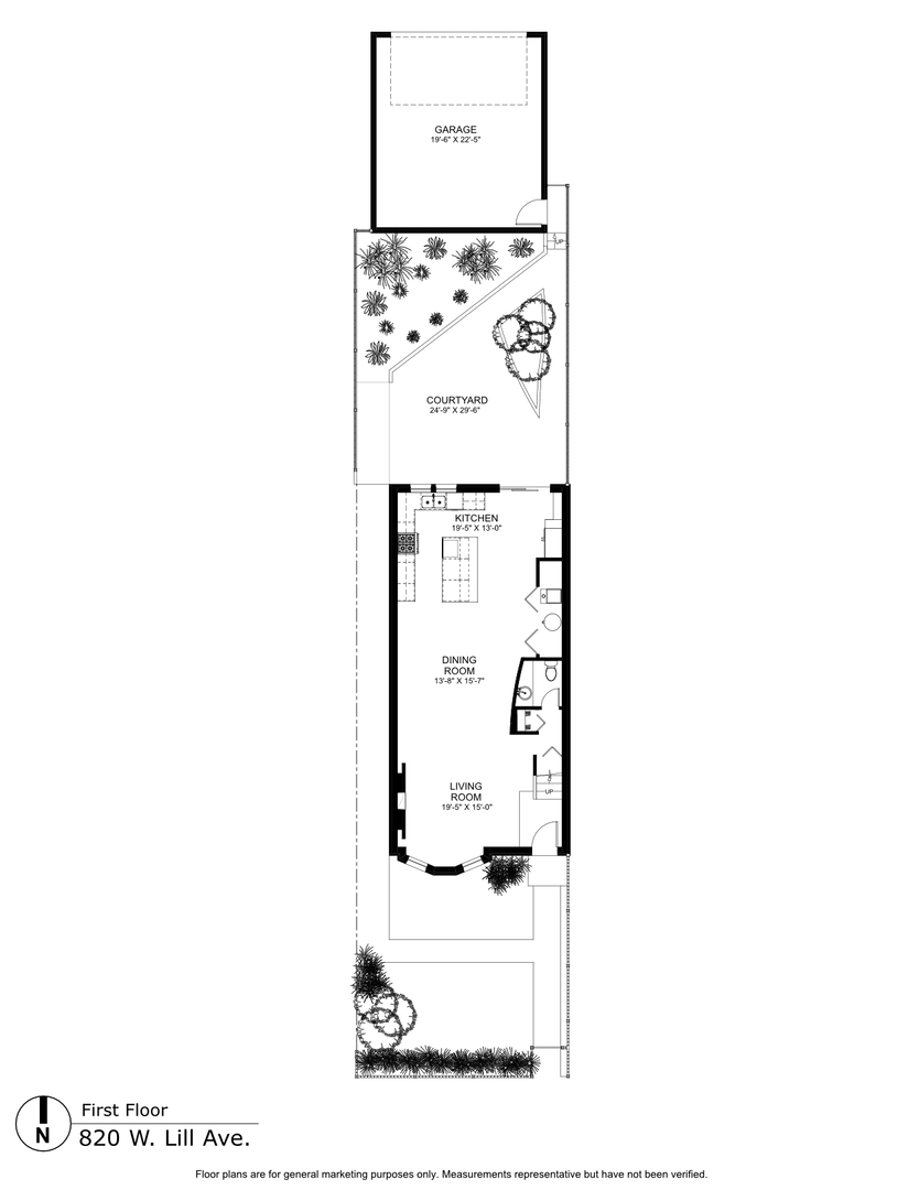 820 W LILL Avenue