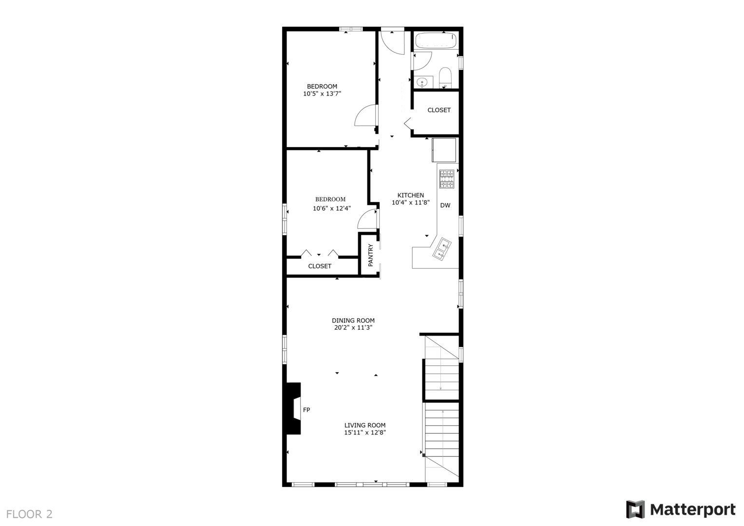 3316 N Leavitt Street Unit: 2