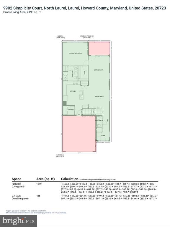 9902 SIMPLICITY COURT
