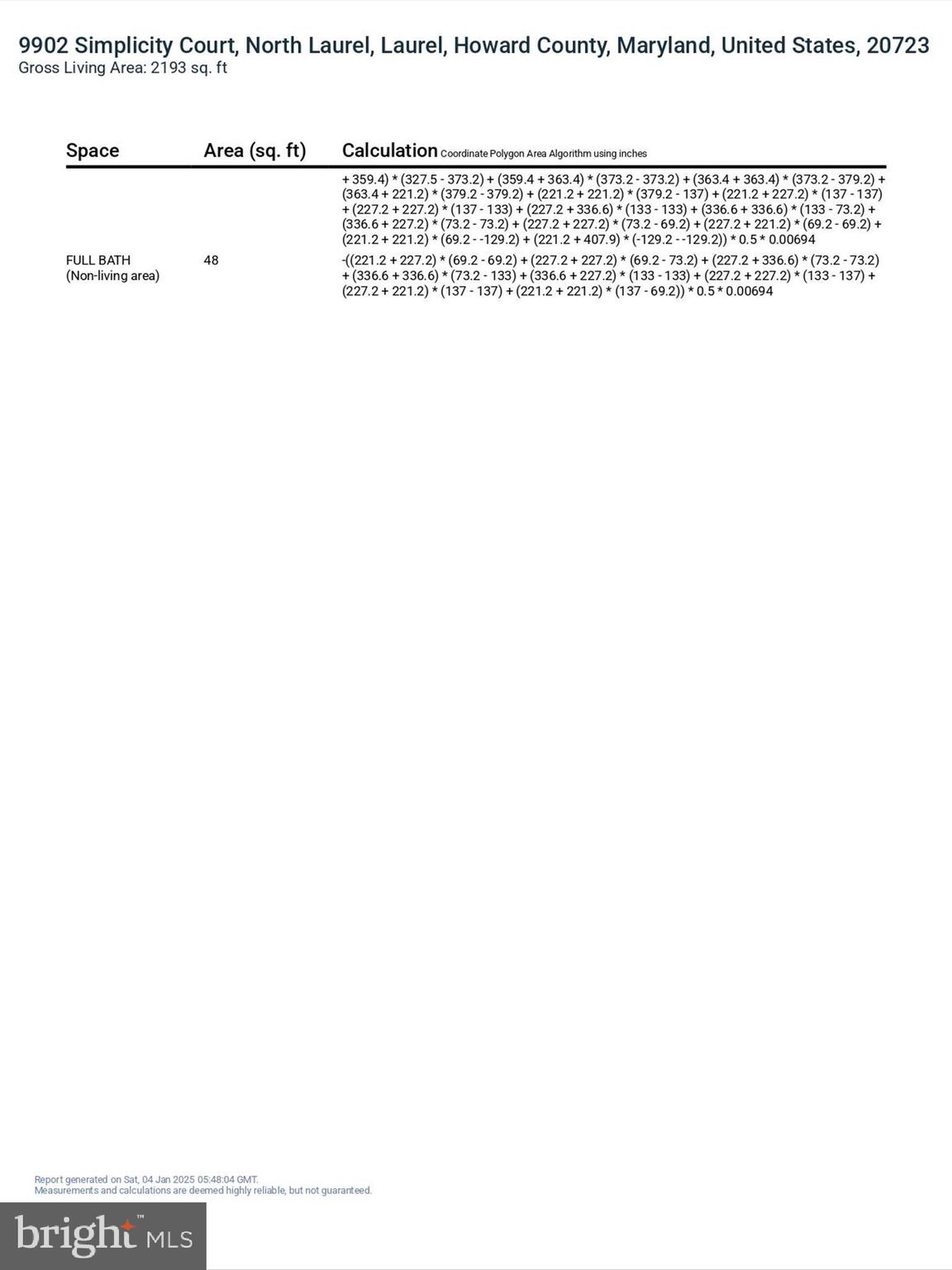 9902 SIMPLICITY COURT