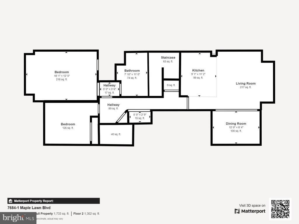 7684 MAPLE LAWN BLVD #43,HOWARD Unit: 1