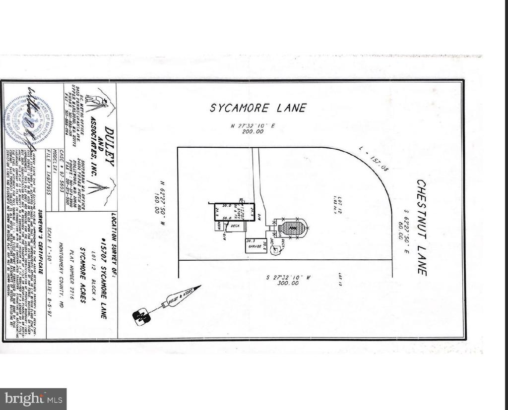 15707 SYCAMORE LANE