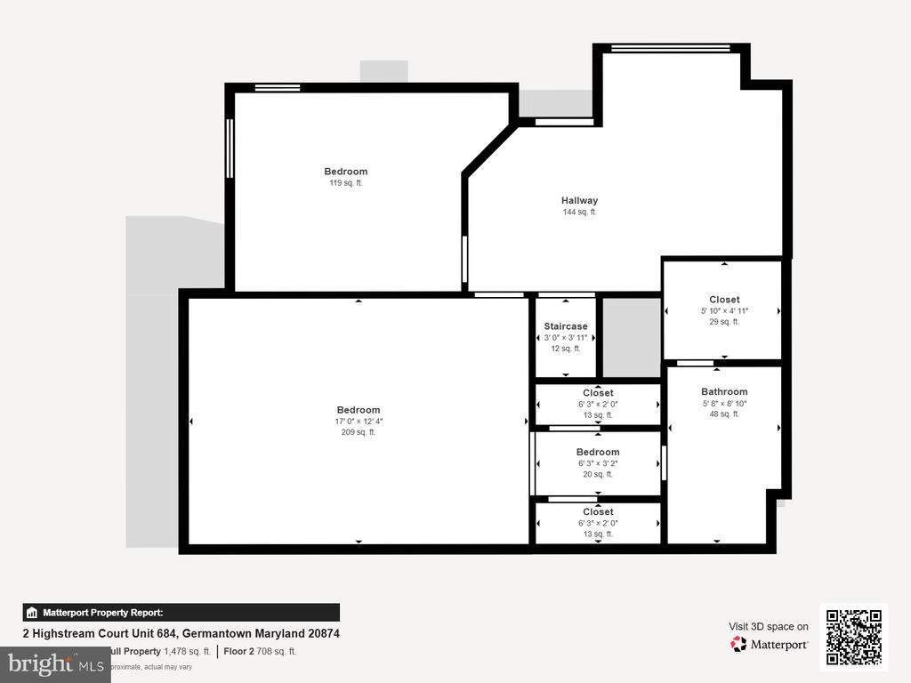2 HIGHSTREAM COURT Unit: 684
