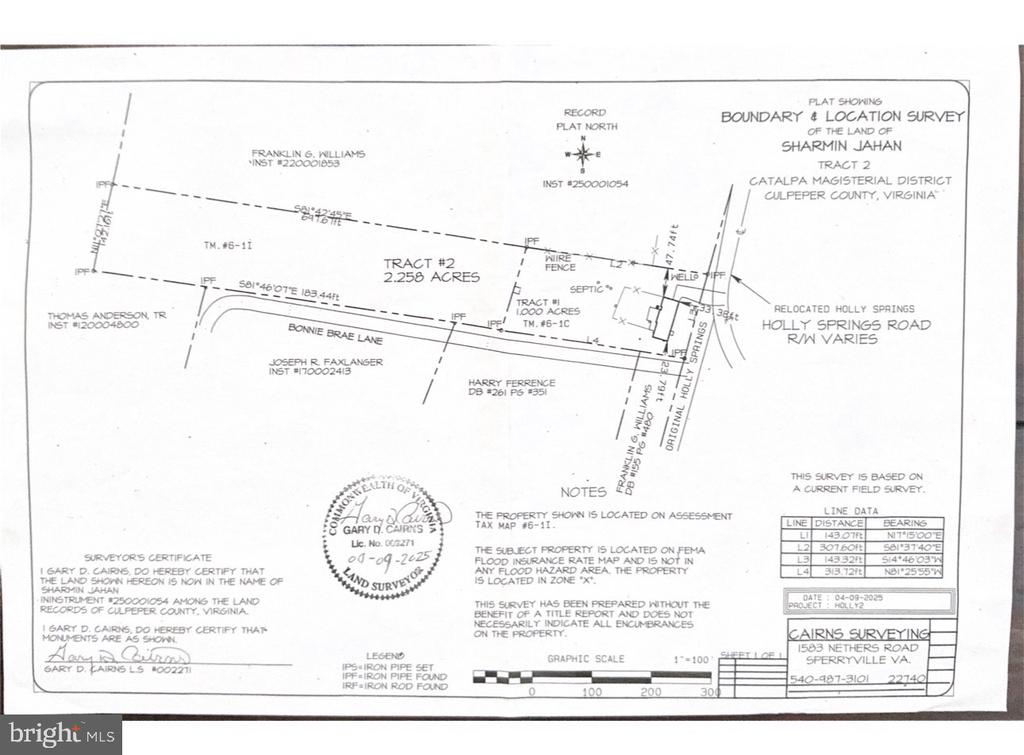 2502 tract 2 HOLLY SPRINGS DR.