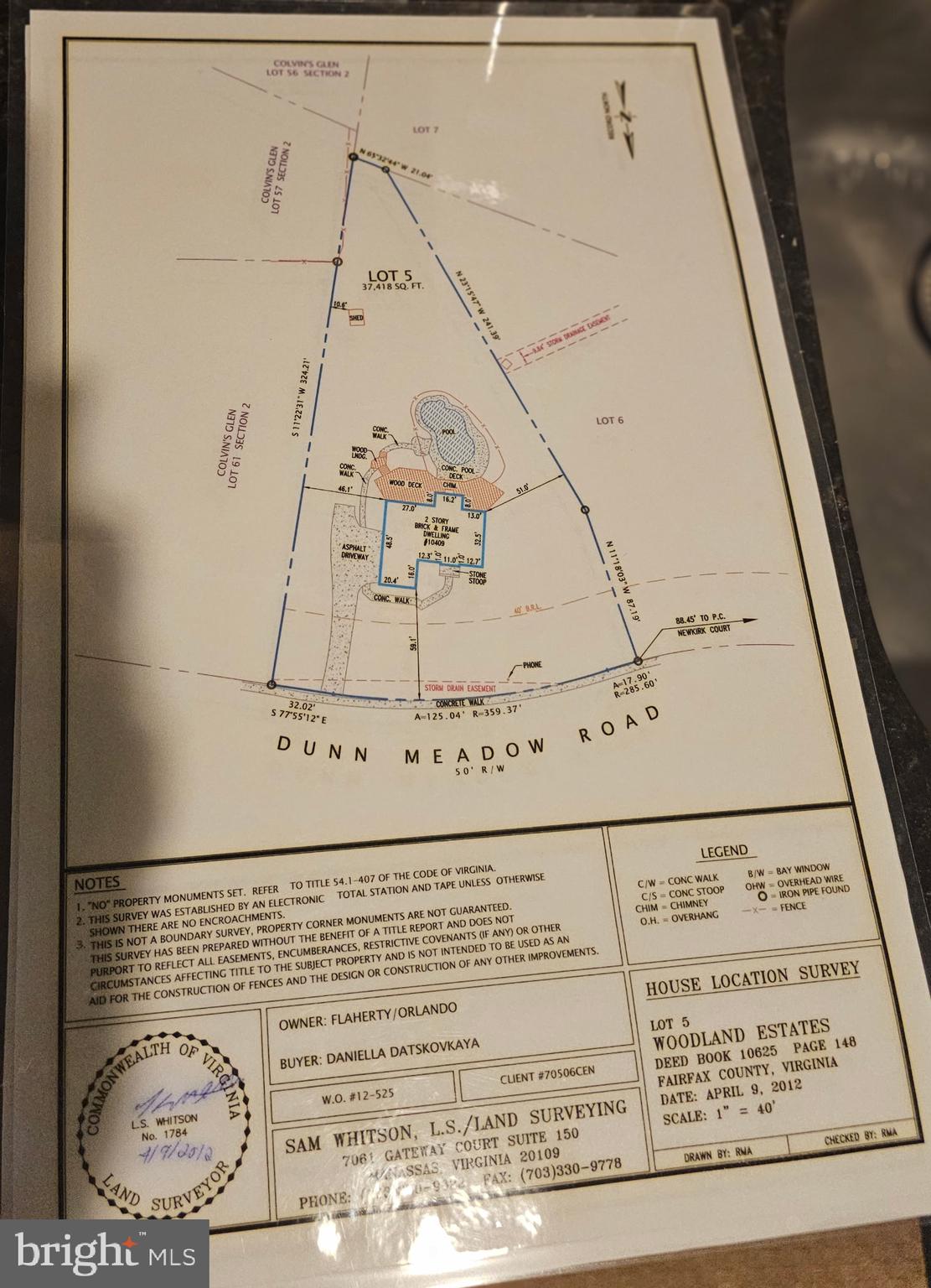 10409 DUNN MEADOW ROAD