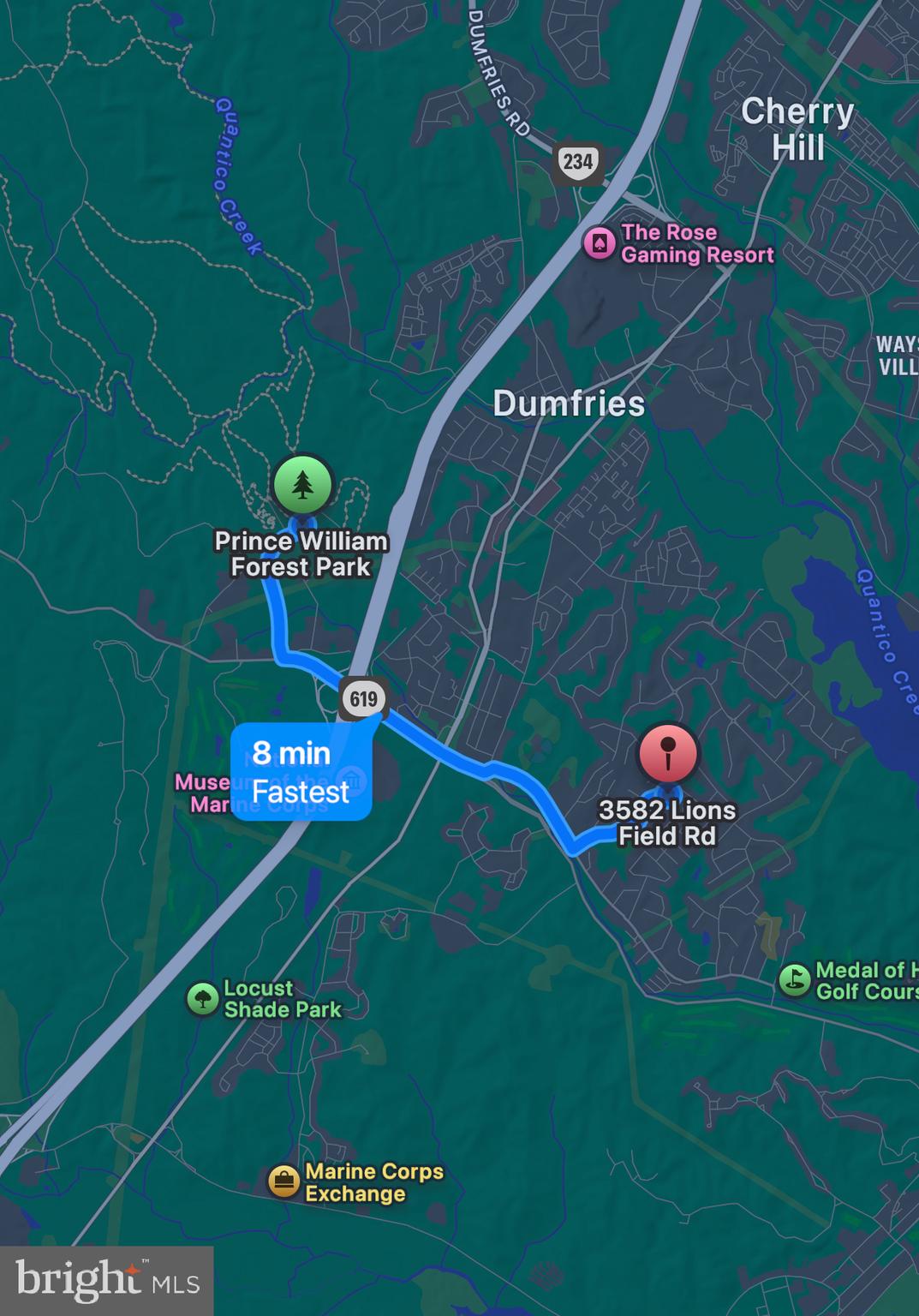 3582 LIONS FIELD ROAD