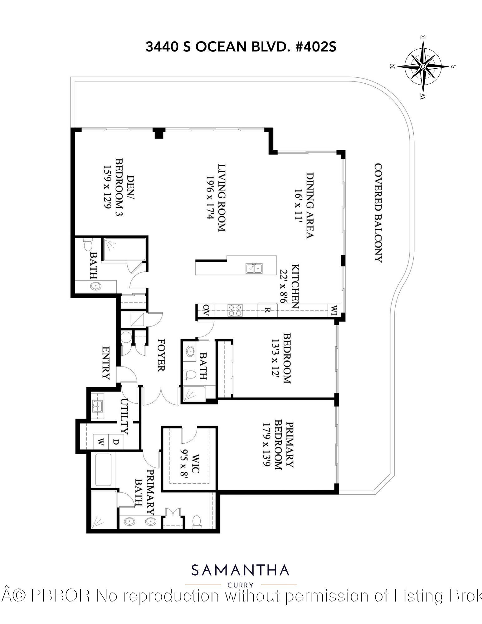 3440 S Ocean Boulevard, 402S