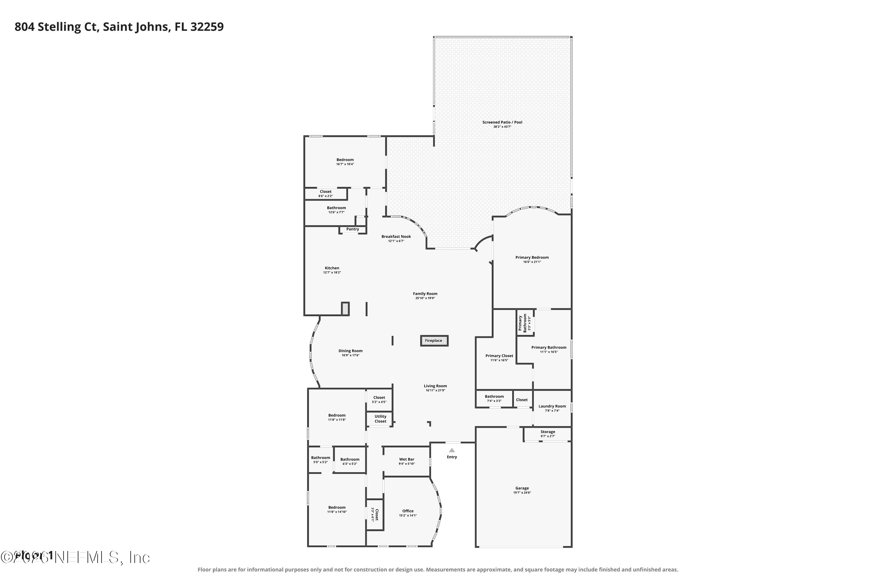 804 STELLING Court, St. Johns