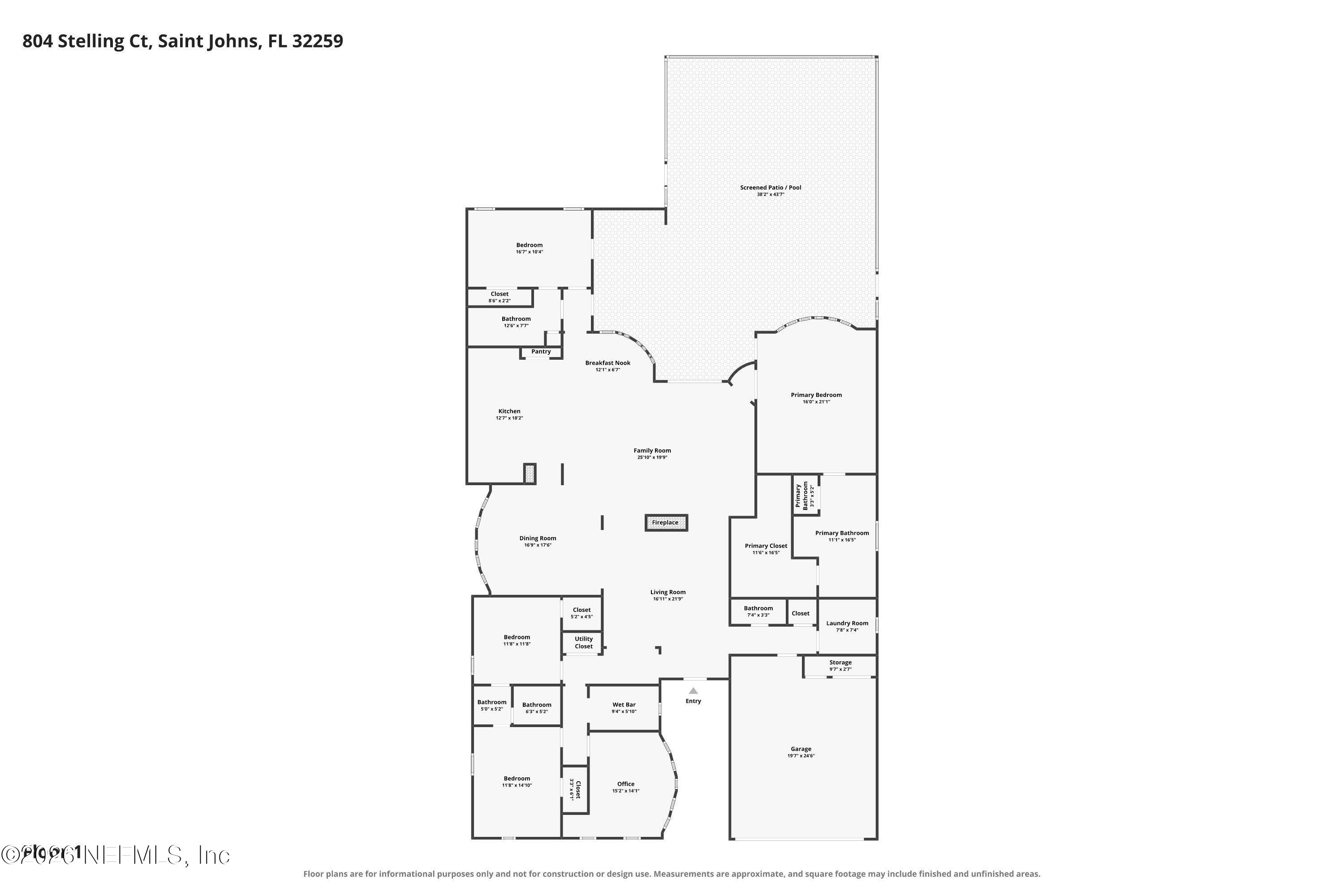 804 STELLING Court, St. Johns