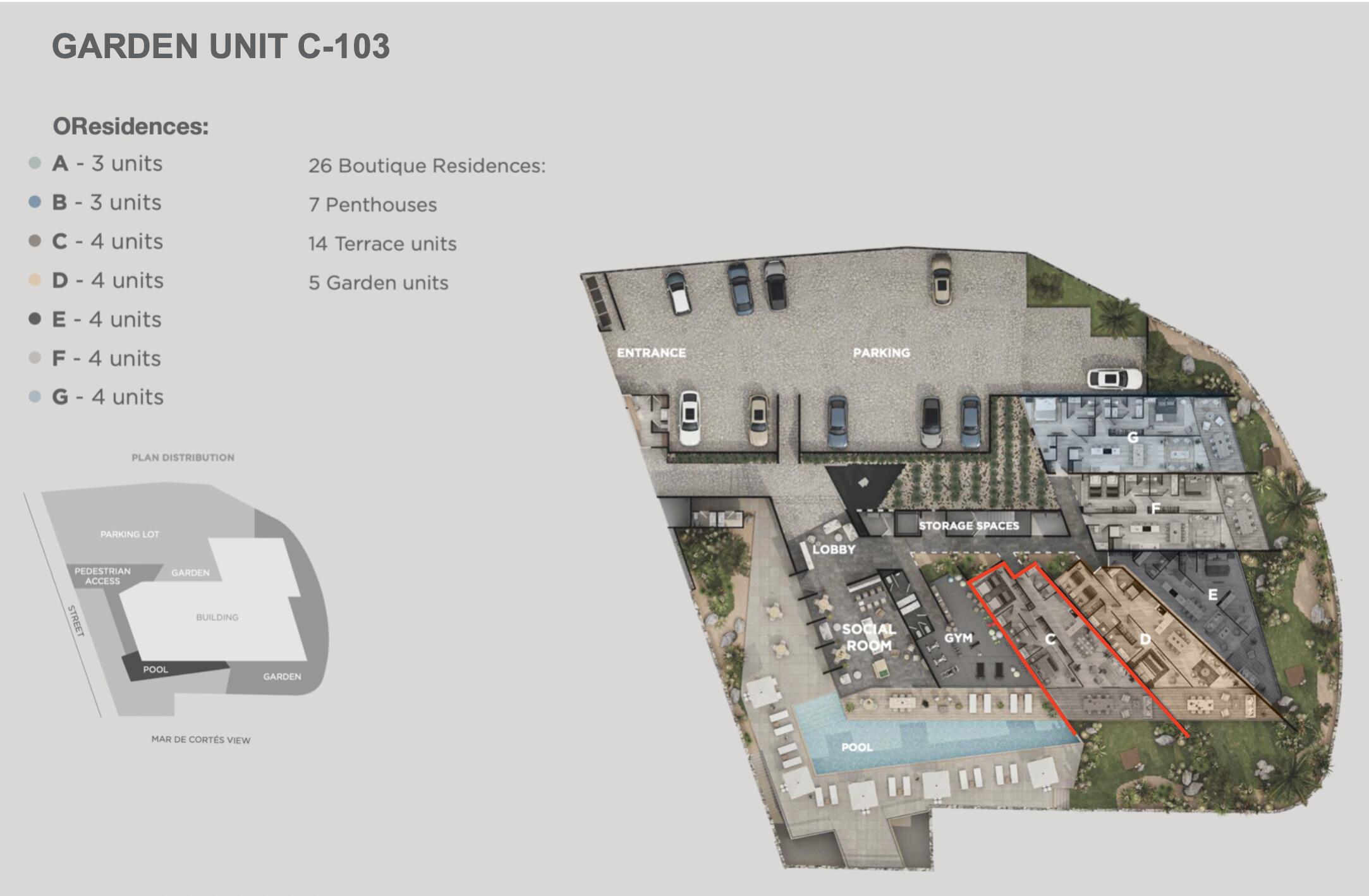 OR Cabo Boutique Residence C-103
