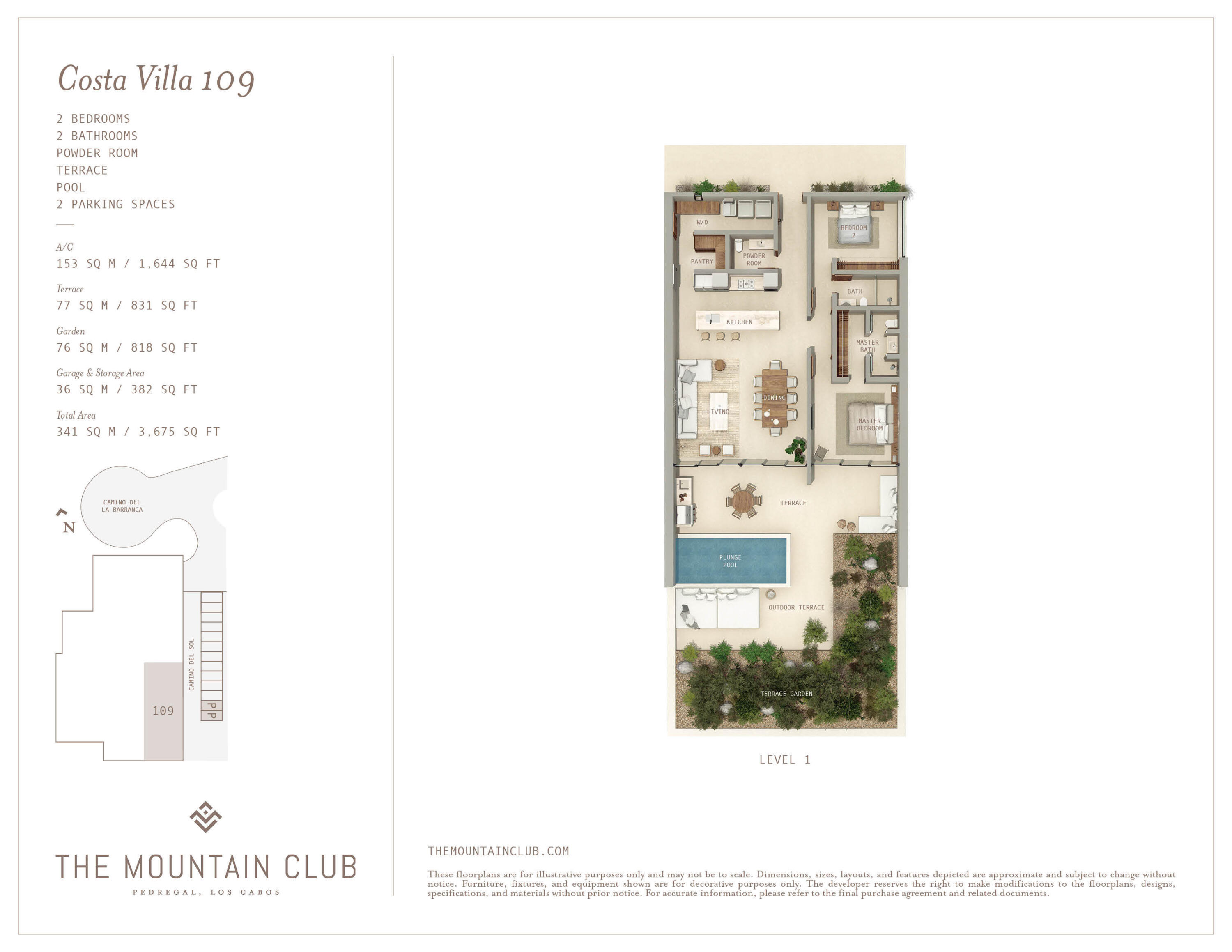 Costa Villa 109, C. Barranca, The Mountain Club 109