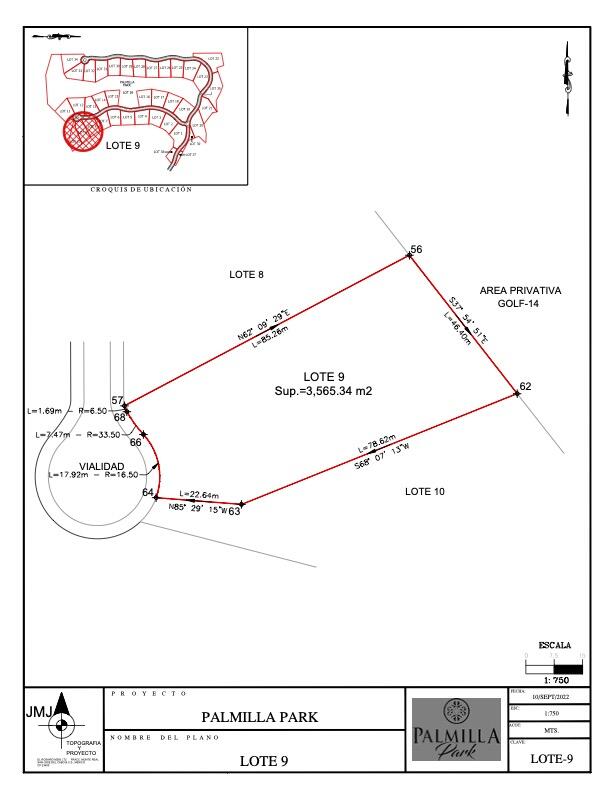 Homesite #9 at Palmilla Park 