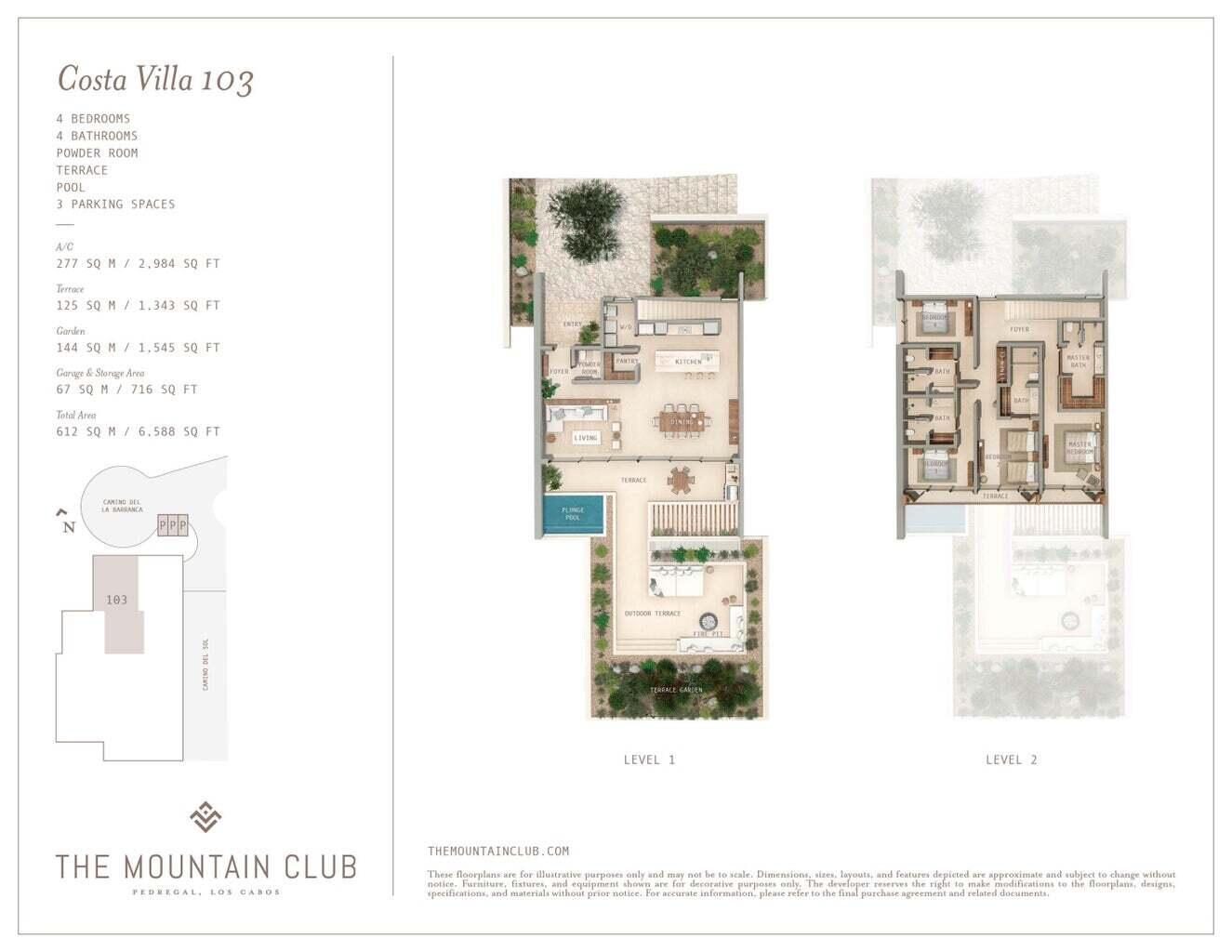 Costa Villa 103, C. Barrancas, The Mountain Club