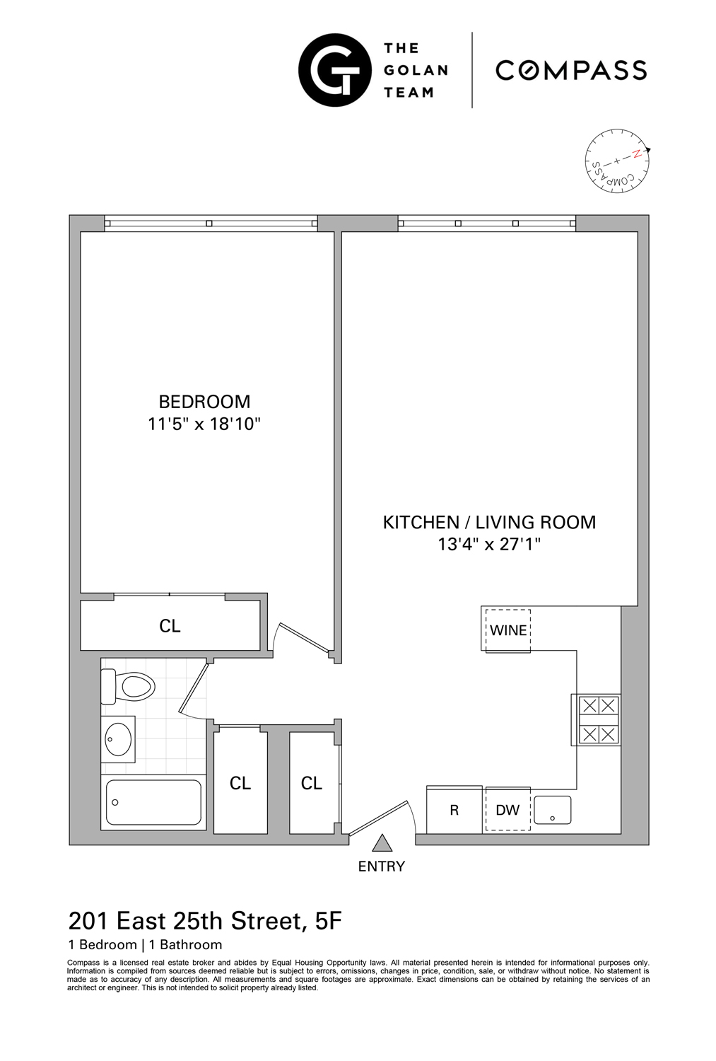 201 E 25th Street 5F