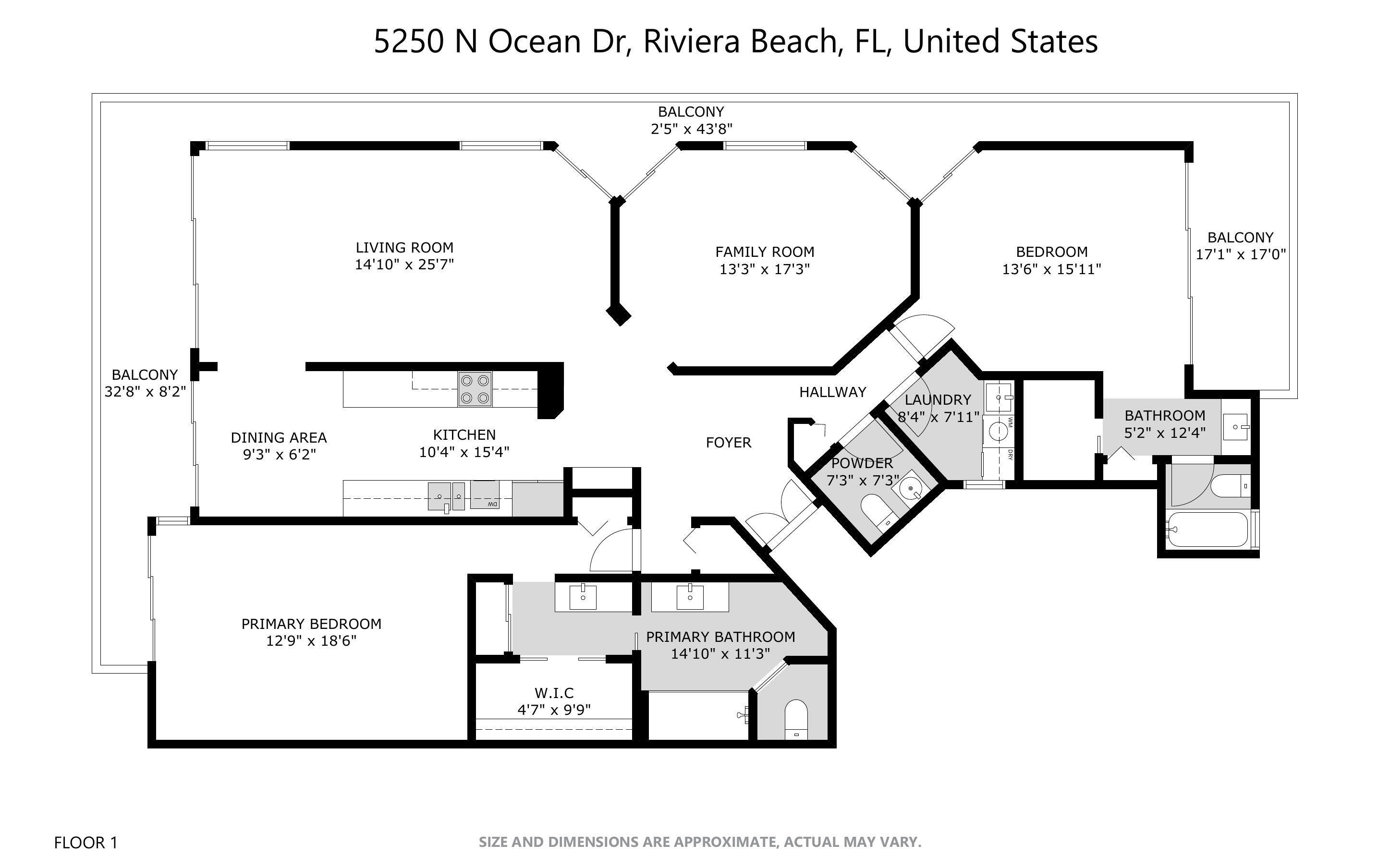 5250 N Ocean Drive 7s, Singer Island Unit: 7s