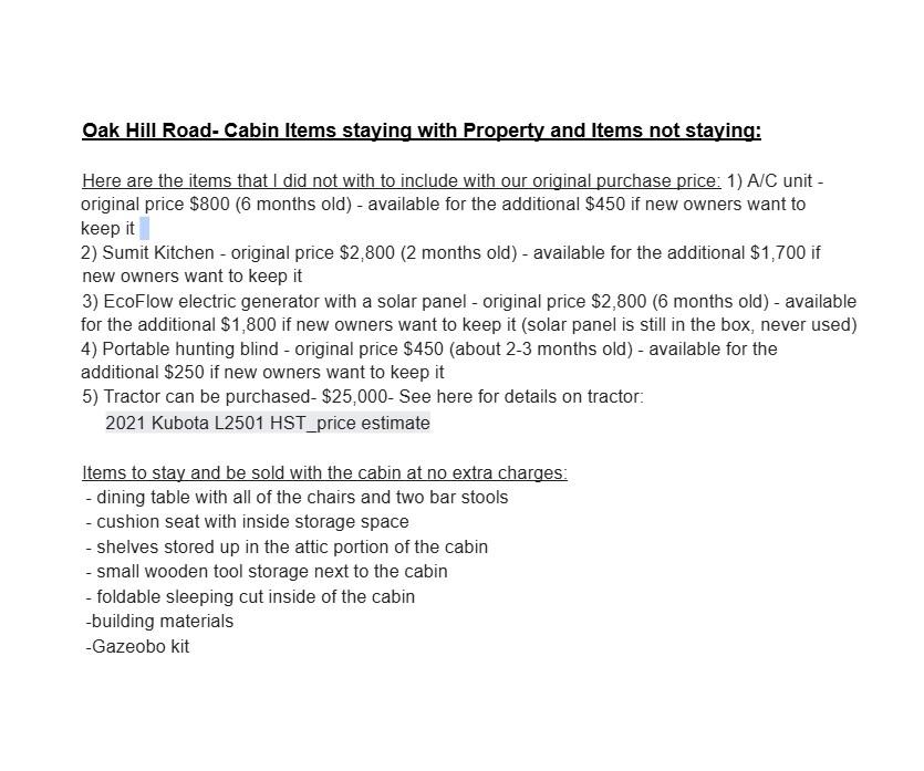 7.67 AC Oak Hill Drive