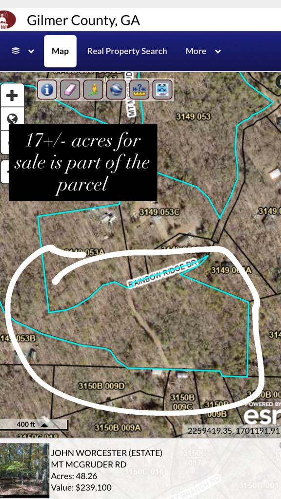 17.67 AC Mt. Mcgruder Road