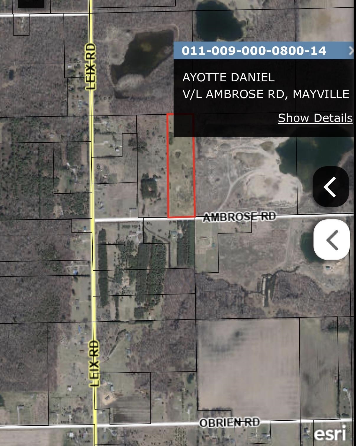 V/L AMBROSE Road