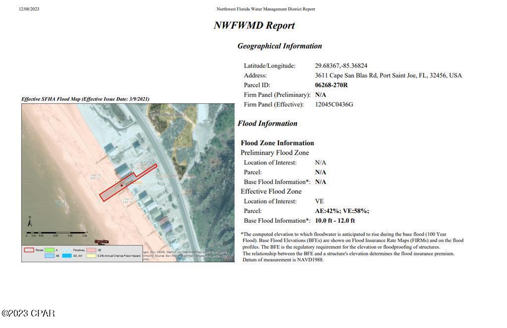 3611 Cape San Blas Road