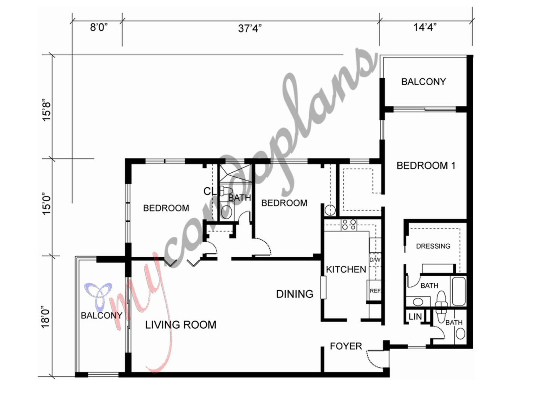 3507 Oaks Way 606