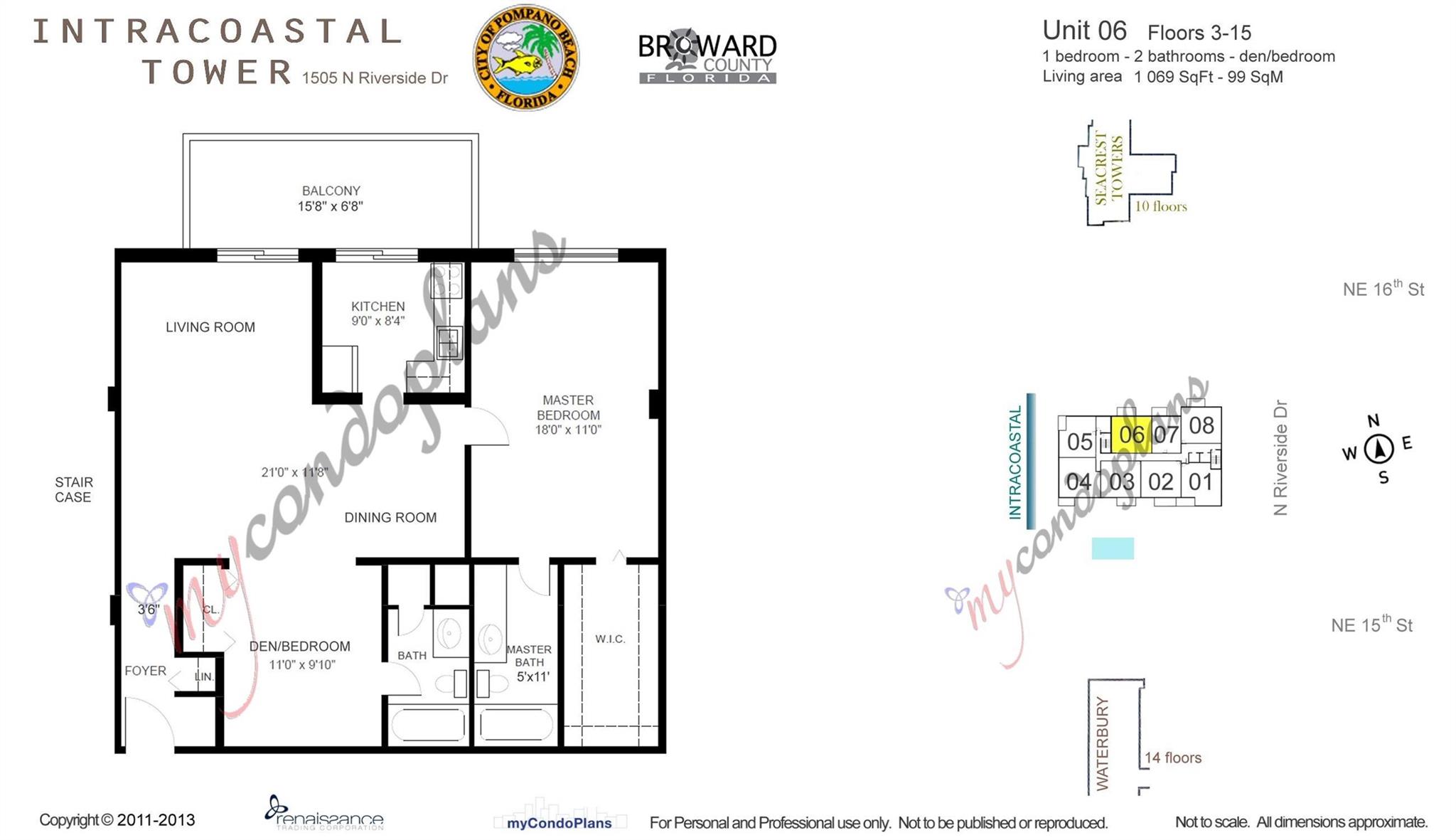 1505 N Riverside Drive 1106