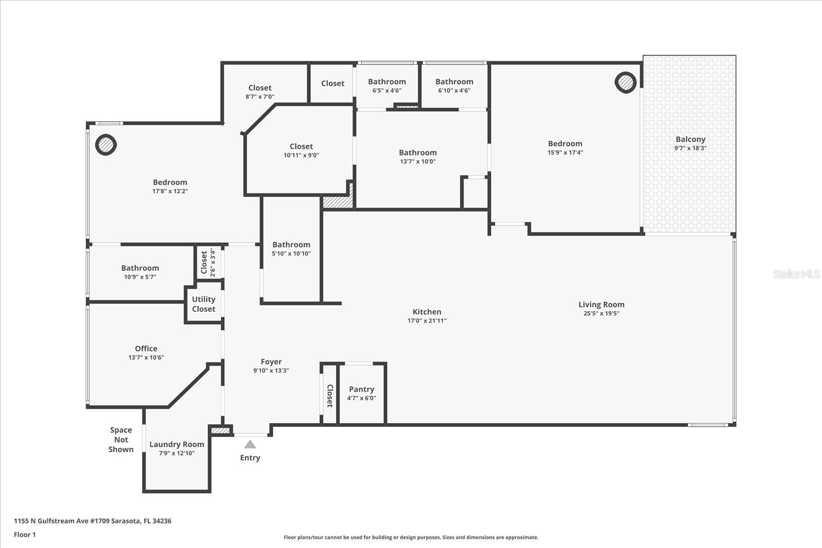 1155 N GULFSTREAM AVE #1709