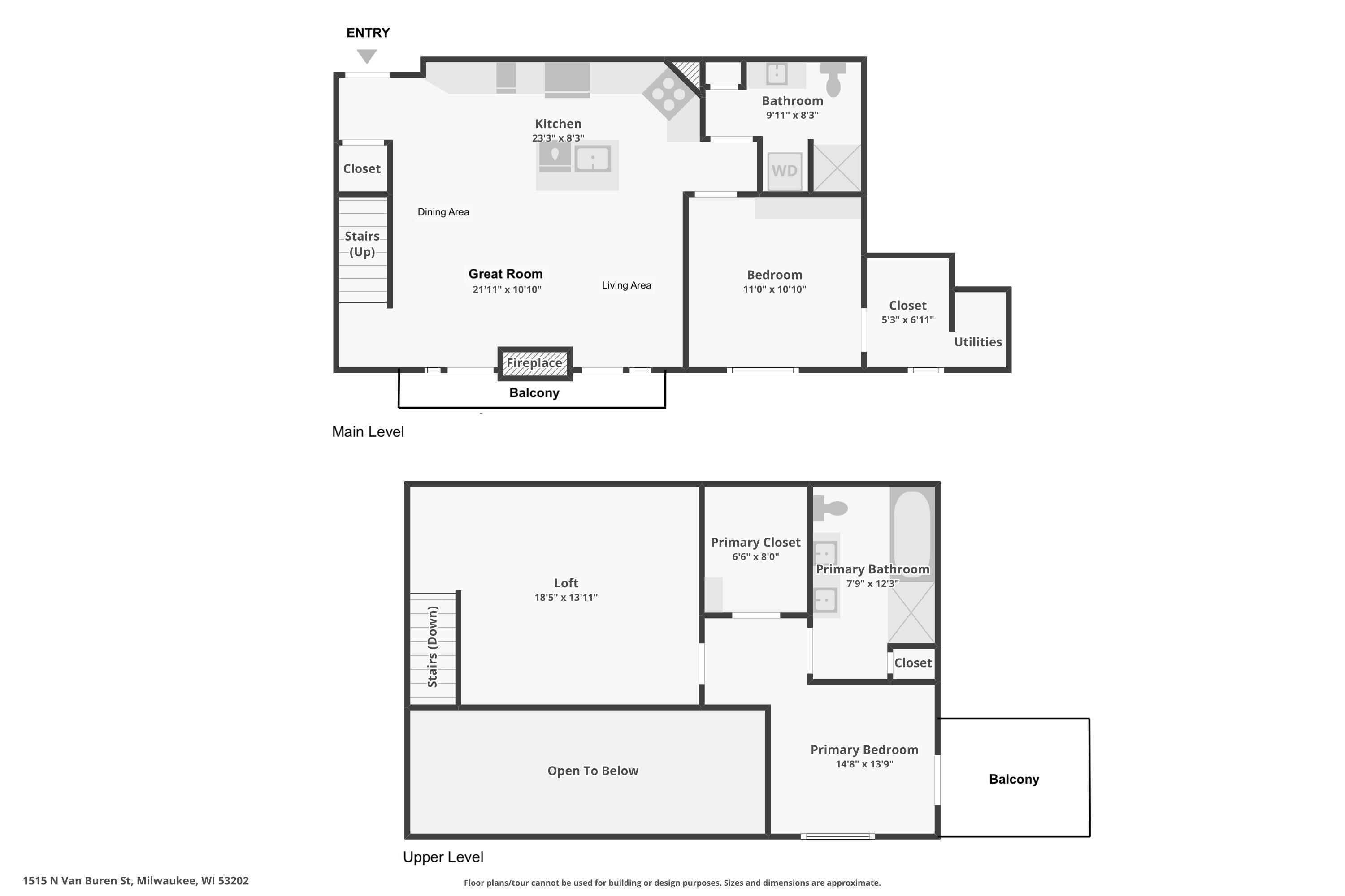 1515 N Van Buren St Unit: 507