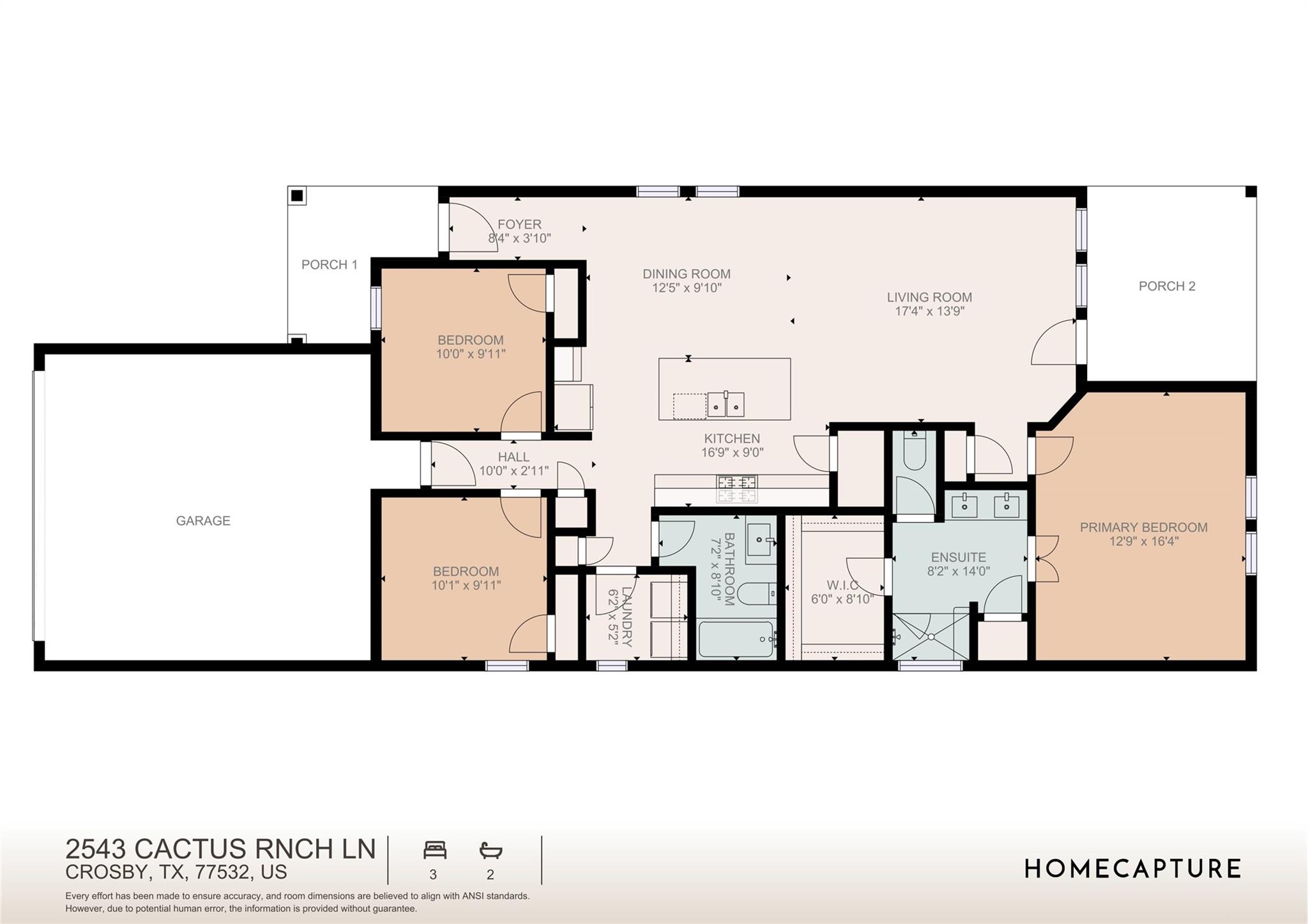 2543 Cactus Ranch Lane, Crosby