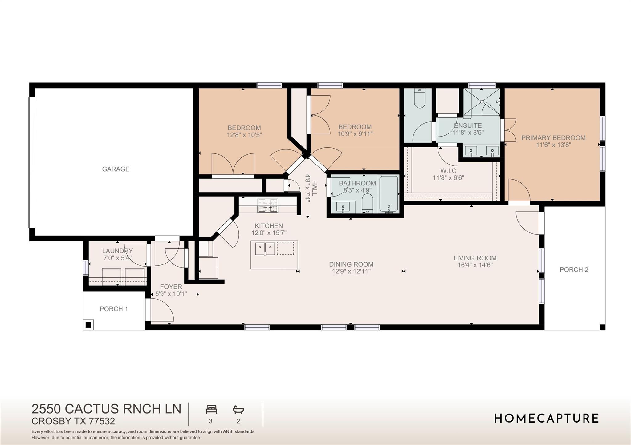 2550 Cactus Ranch Lane, Crosby