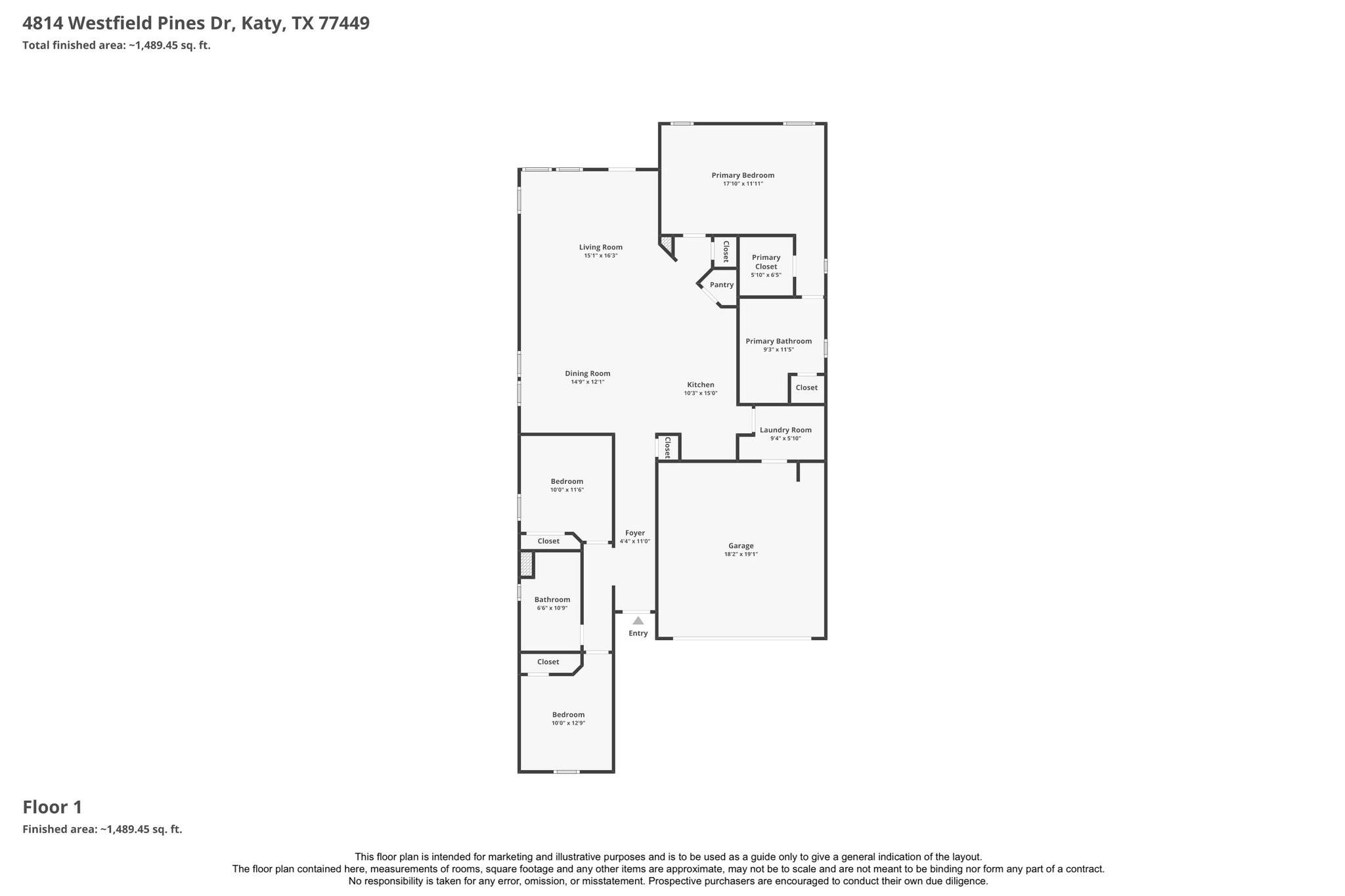 4814 Westfield Pines Drive