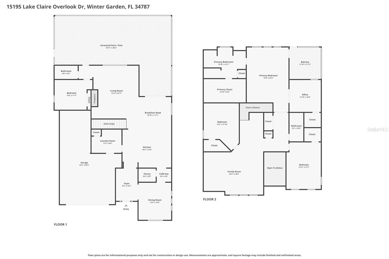 15195 LAKE CLAIRE OVERLOOK DR