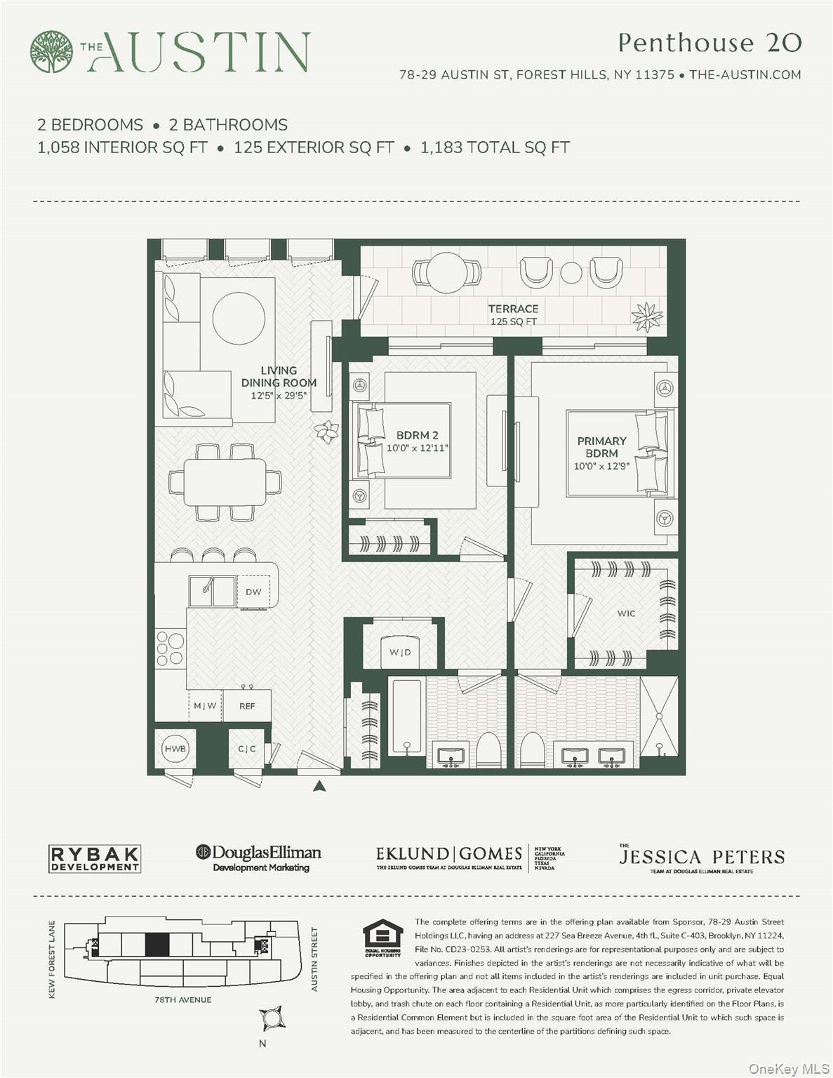78-29 Austin Street Unit: PH2O