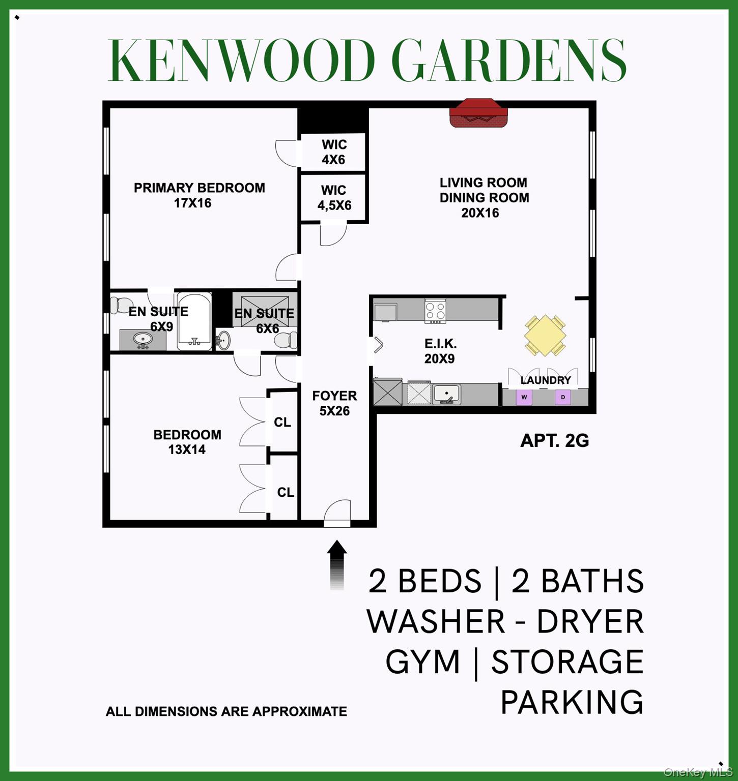 160 MIDDLE NECK RD Unit: 2-G