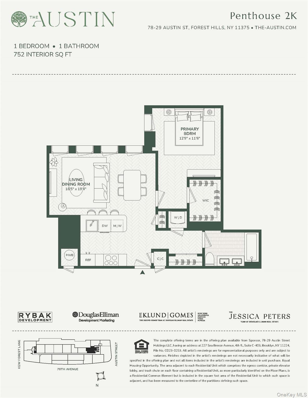 78-29 Austin Street Unit: PH2K
