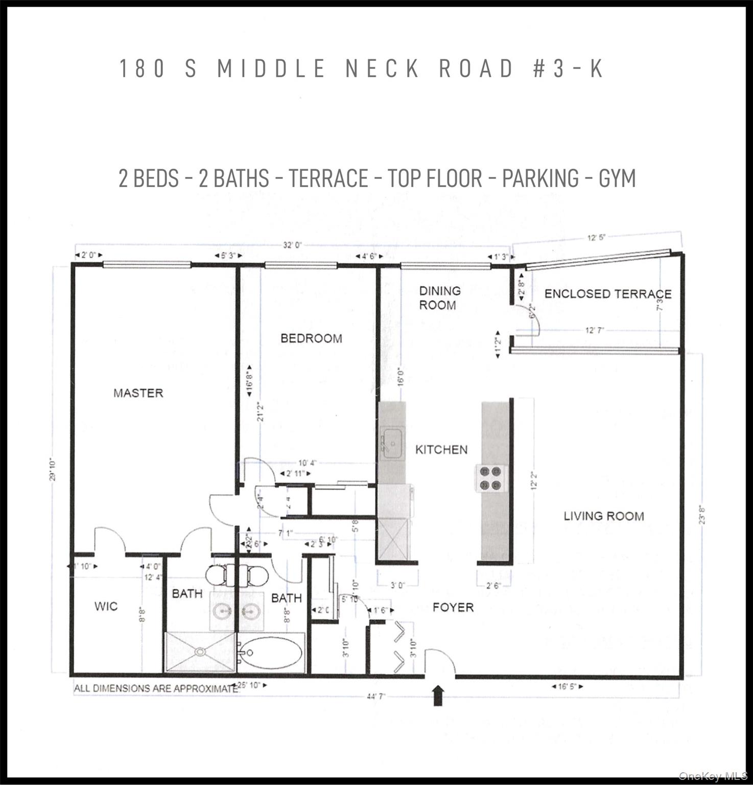 180 S MIDDLE NECK Road Unit: 3-K