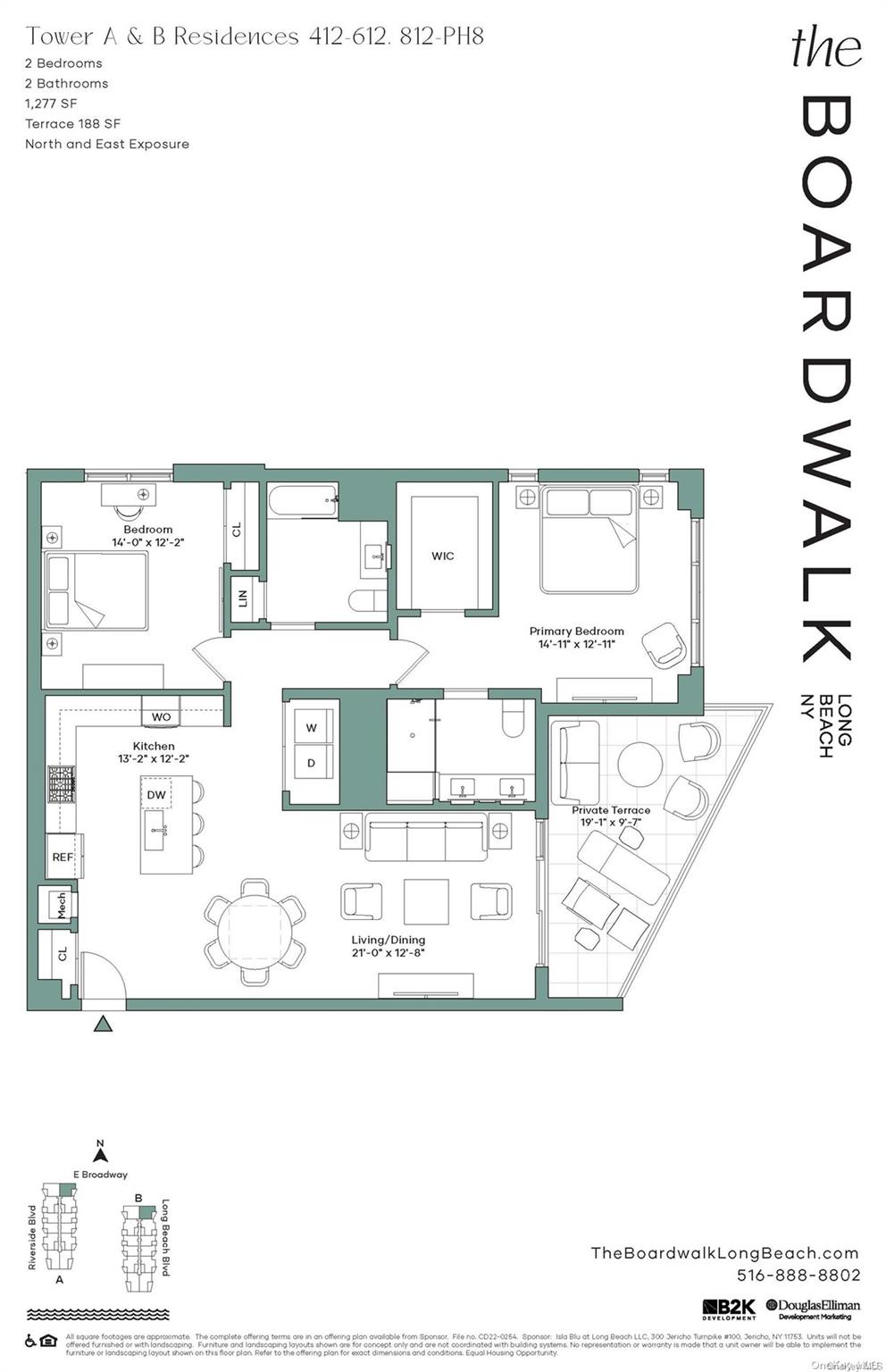 140 Boardwalk Unit: 612