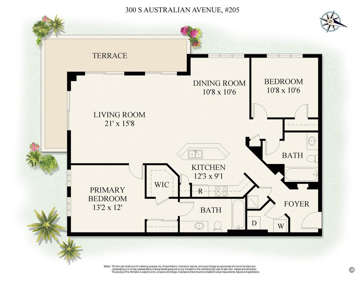 300 S Australian Avenue 205