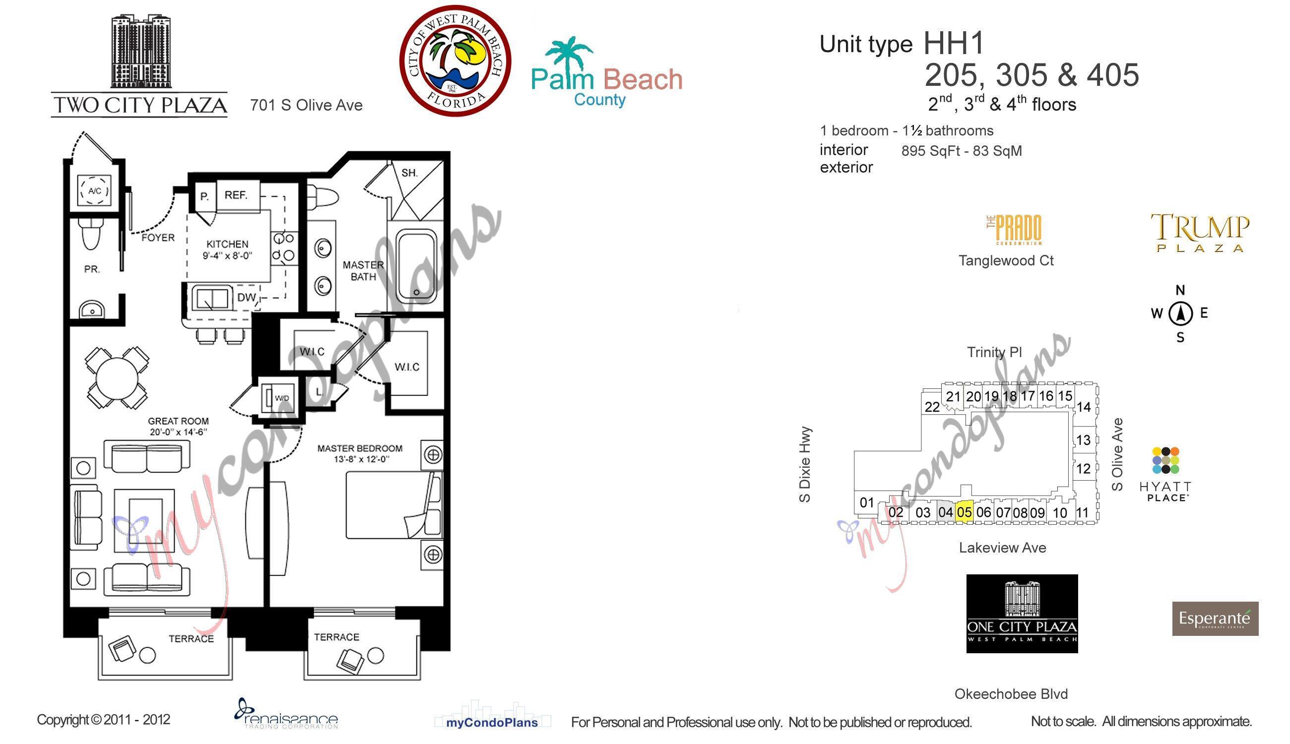 701 S Olive Avenue 305